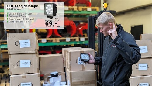 LED-Arbeitslampe - 2.250 Lumen